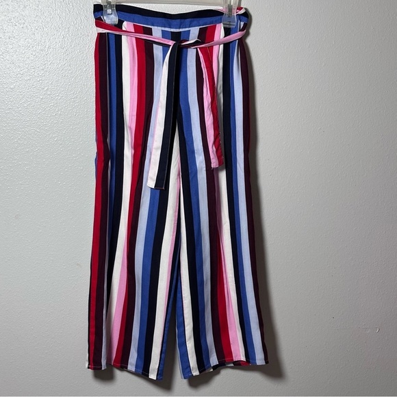 Abercrombie kids Girls Striped Pants Culottes Size 13/14 - Picture 2 of 9